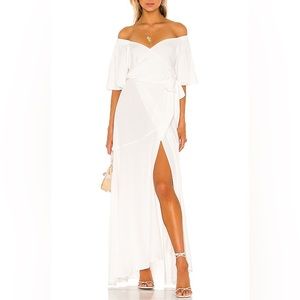 L*SPACE Panama Dress in Cream Size Small.